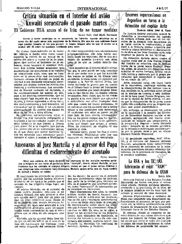 ABC SEVILLA 09-12-1984 página 31