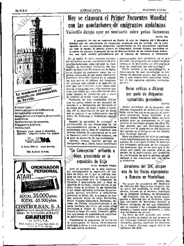 ABC SEVILLA 09-12-1984 página 36