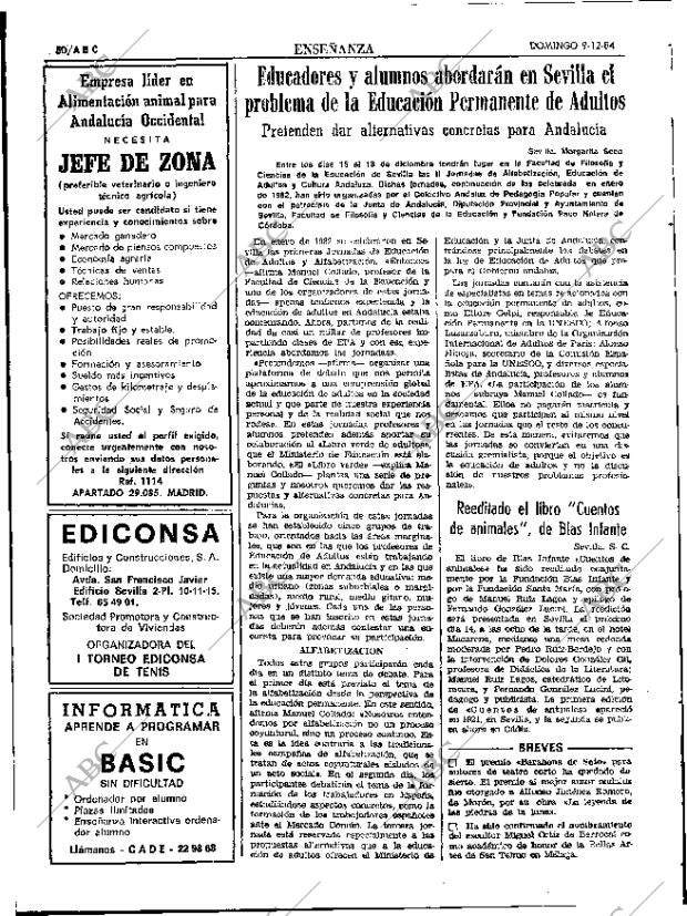 ABC SEVILLA 09-12-1984 página 50