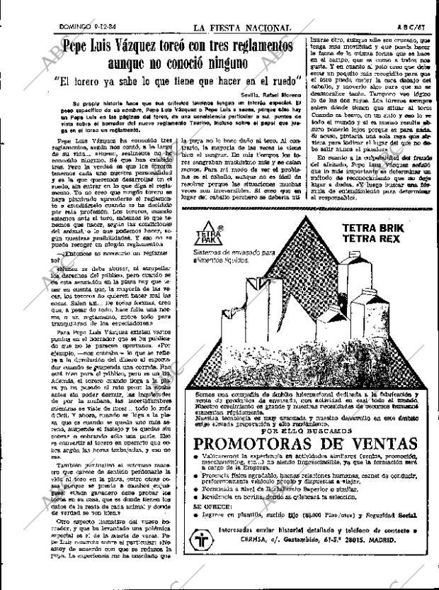 ABC SEVILLA 09-12-1984 página 61