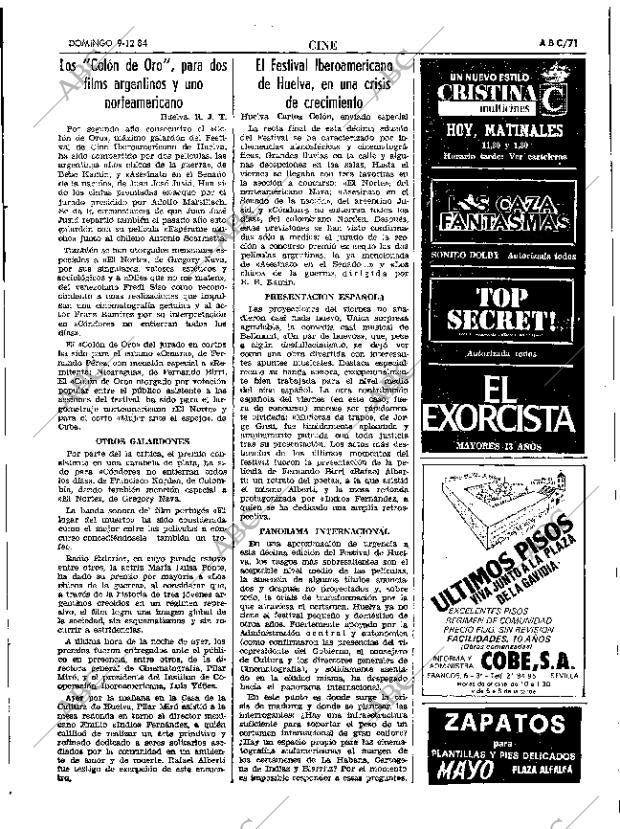 ABC SEVILLA 09-12-1984 página 71