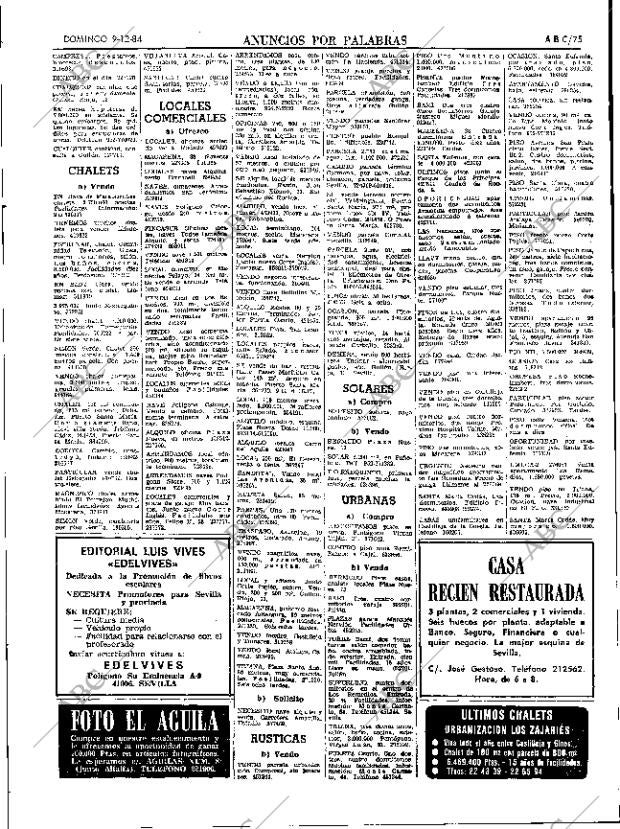 ABC SEVILLA 09-12-1984 página 75