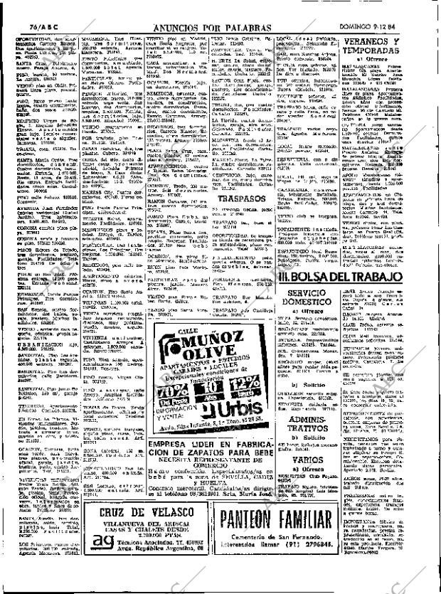 ABC SEVILLA 09-12-1984 página 76