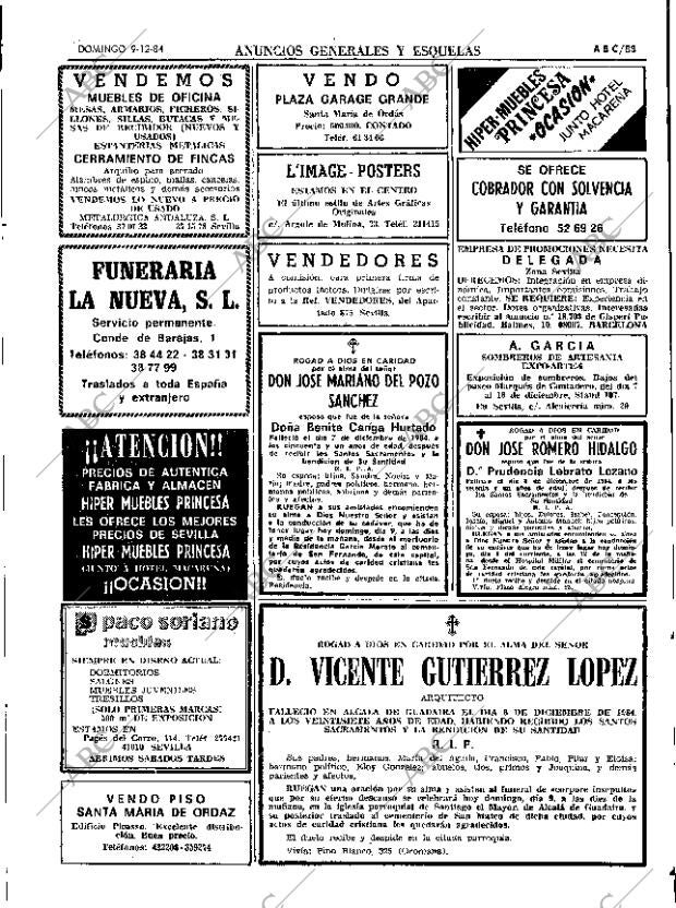 ABC SEVILLA 09-12-1984 página 83