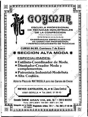 ABC SEVILLA 09-12-1984 página 88