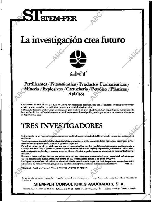 ABC SEVILLA 09-12-1984 página 97