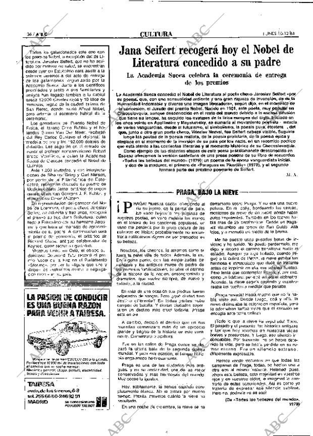 ABC MADRID 10-12-1984 página 36