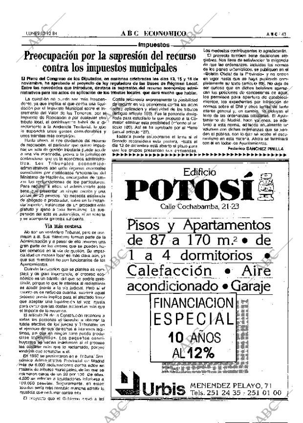 ABC MADRID 10-12-1984 página 43