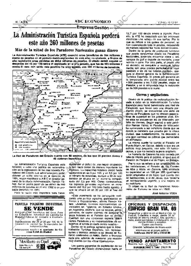 ABC MADRID 10-12-1984 página 46