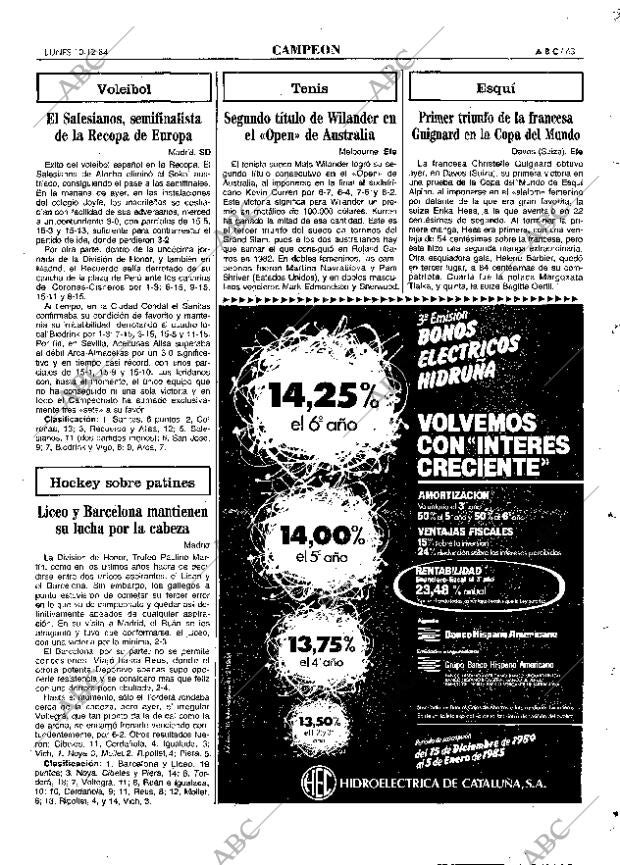 ABC MADRID 10-12-1984 página 63