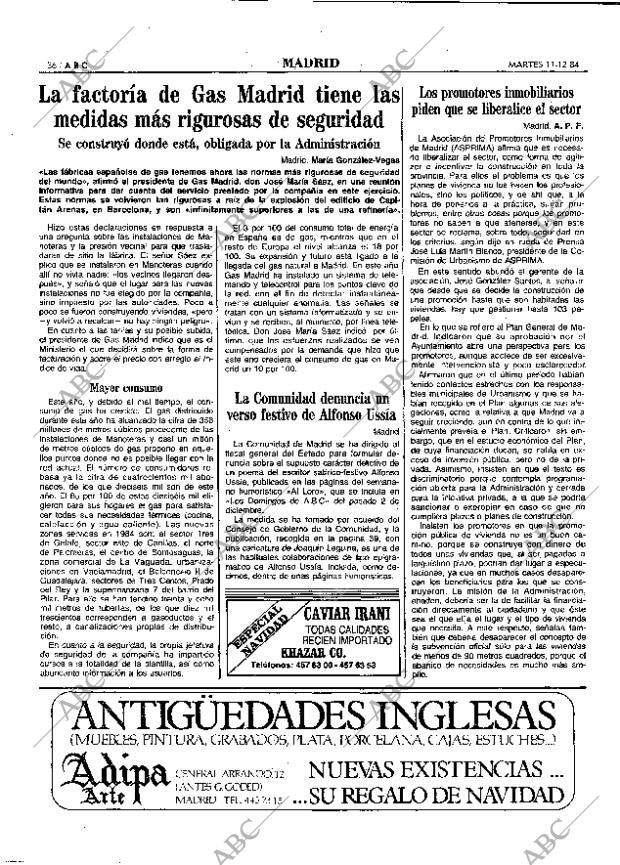 ABC MADRID 11-12-1984 página 36