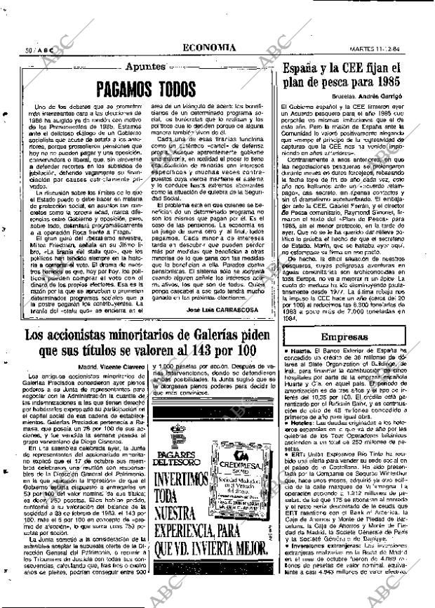 ABC MADRID 11-12-1984 página 58