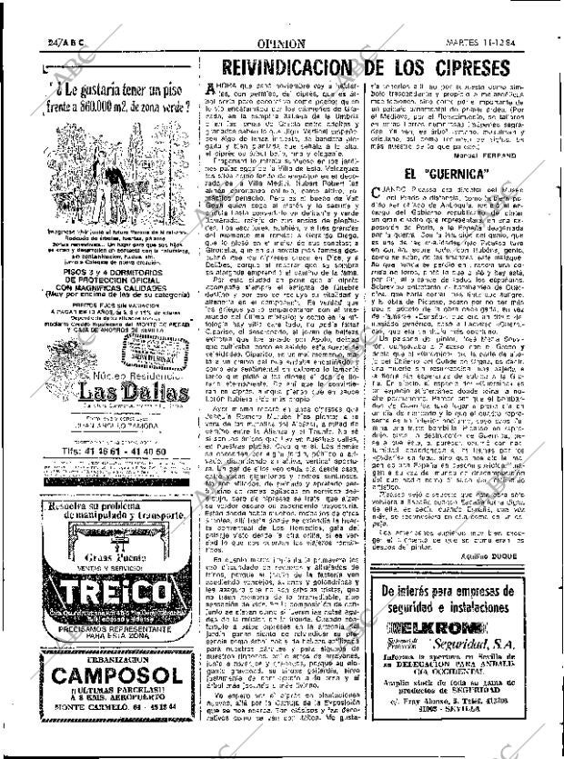 ABC SEVILLA 11-12-1984 página 24