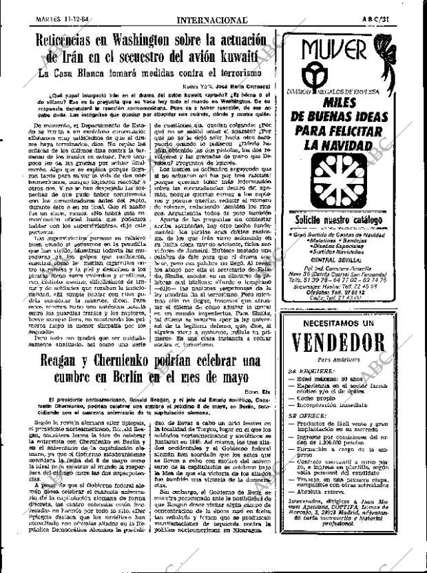 ABC SEVILLA 11-12-1984 página 31