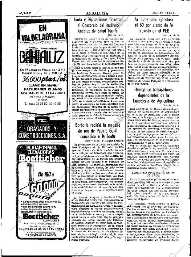ABC SEVILLA 11-12-1984 página 40