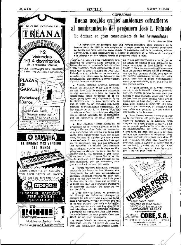 ABC SEVILLA 11-12-1984 página 46