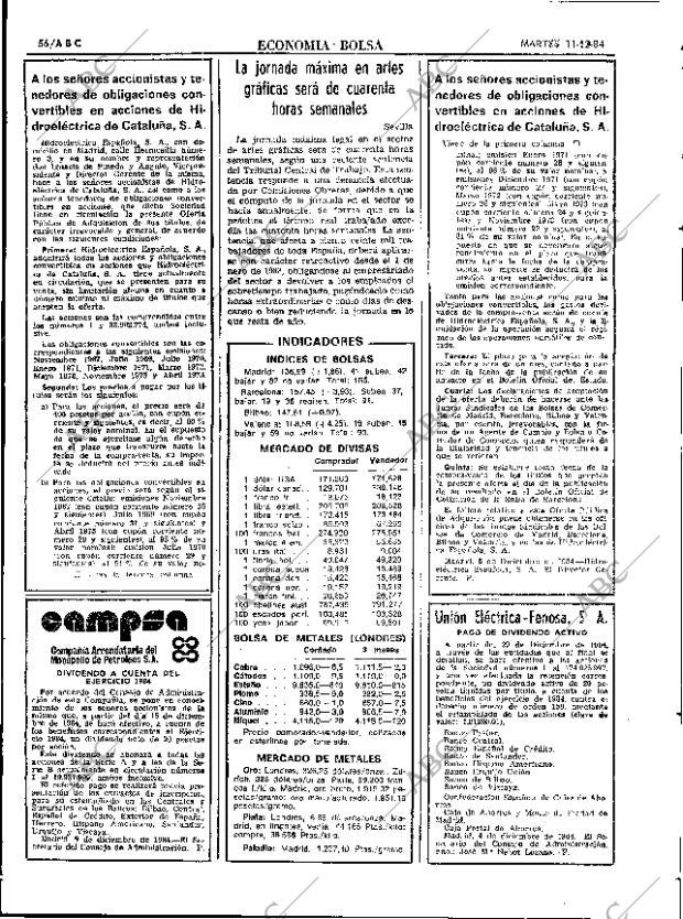 ABC SEVILLA 11-12-1984 página 56