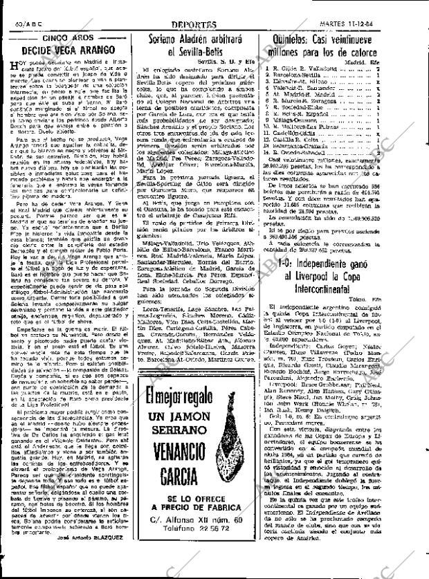 ABC SEVILLA 11-12-1984 página 60
