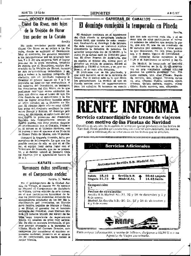 ABC SEVILLA 11-12-1984 página 67