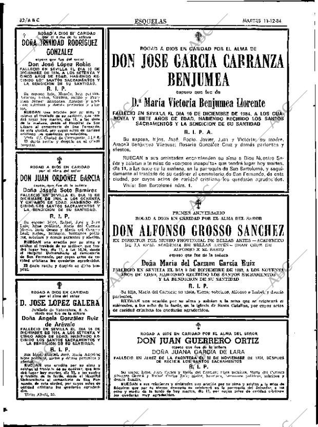 ABC SEVILLA 11-12-1984 página 82