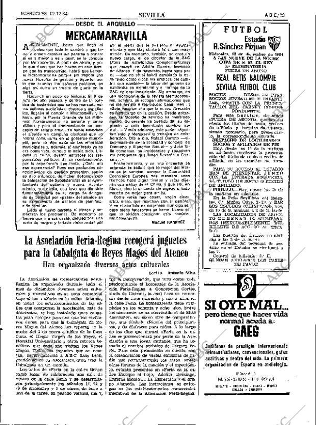 ABC SEVILLA 12-12-1984 página 33