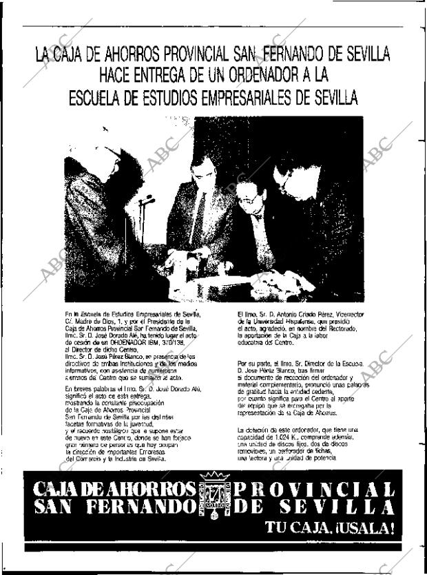 ABC SEVILLA 15-12-1984 página 14