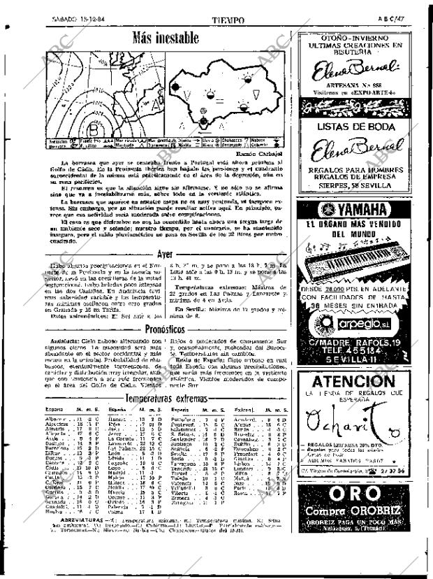 ABC SEVILLA 15-12-1984 página 47