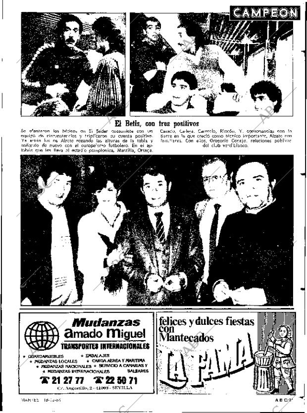 ABC SEVILLA 18-12-1984 página 81