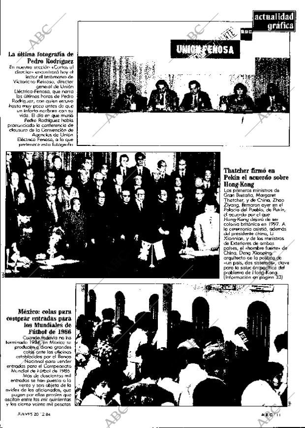ABC MADRID 20-12-1984 página 11