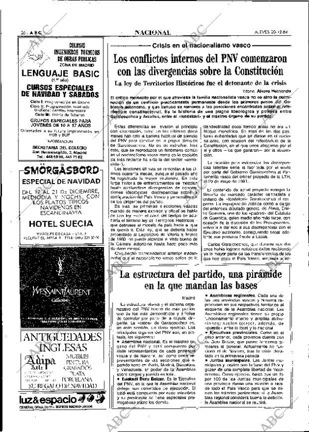 ABC MADRID 20-12-1984 página 43