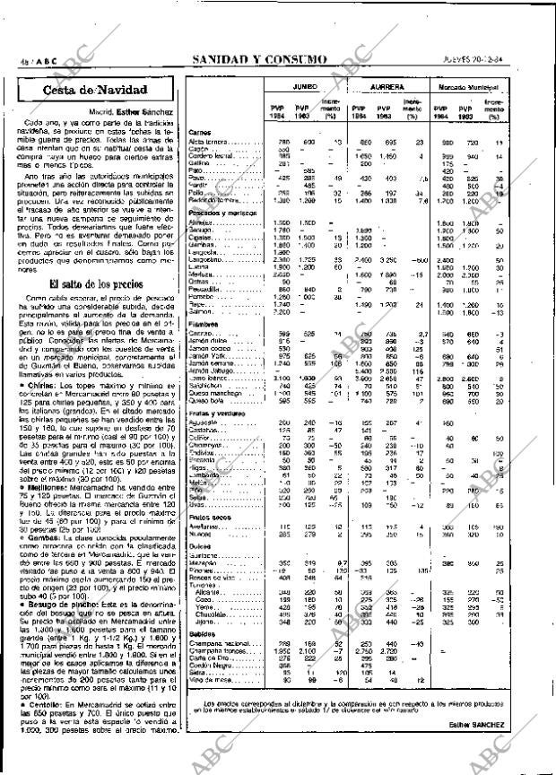 ABC MADRID 20-12-1984 página 48