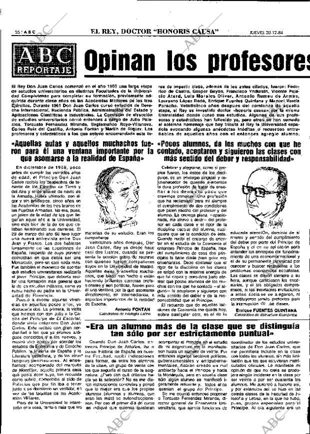 ABC MADRID 20-12-1984 página 56