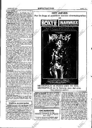 ABC MADRID 20-12-1984 página 75