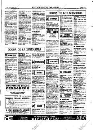 ABC MADRID 20-12-1984 página 89