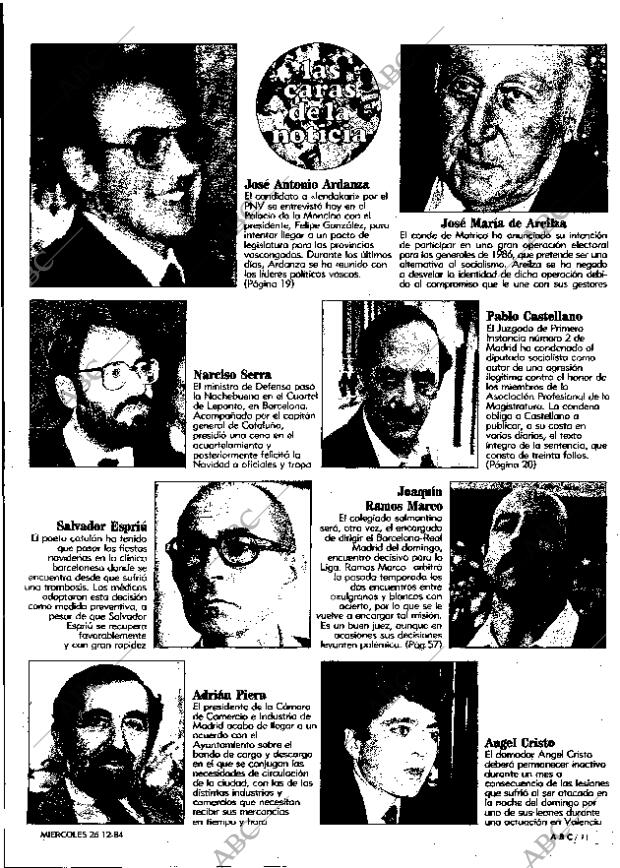 ABC MADRID 26-12-1984 página 11