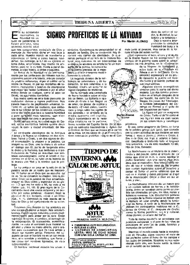ABC MADRID 26-12-1984 página 28