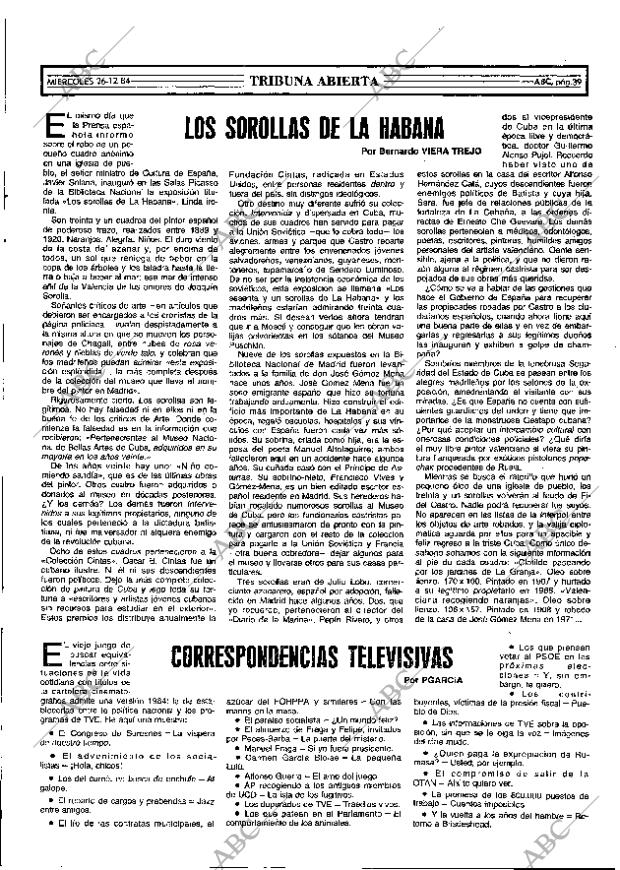 ABC MADRID 26-12-1984 página 39