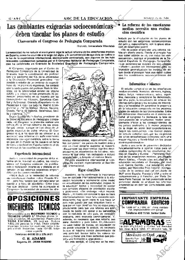 ABC MADRID 26-12-1984 página 42