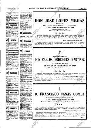 ABC MADRID 26-12-1984 página 73