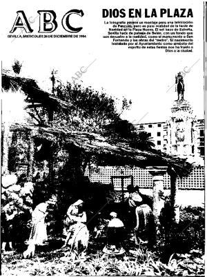 ABC SEVILLA 26-12-1984 página 1