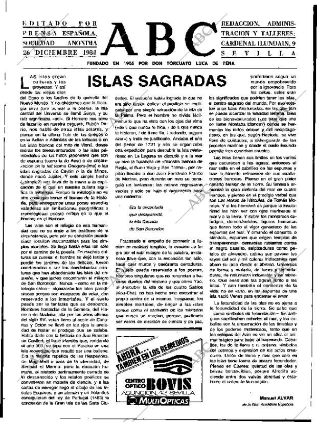 ABC SEVILLA 26-12-1984 página 3