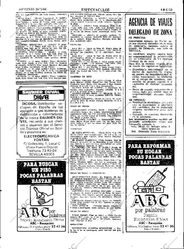 ABC SEVILLA 26-12-1984 página 53