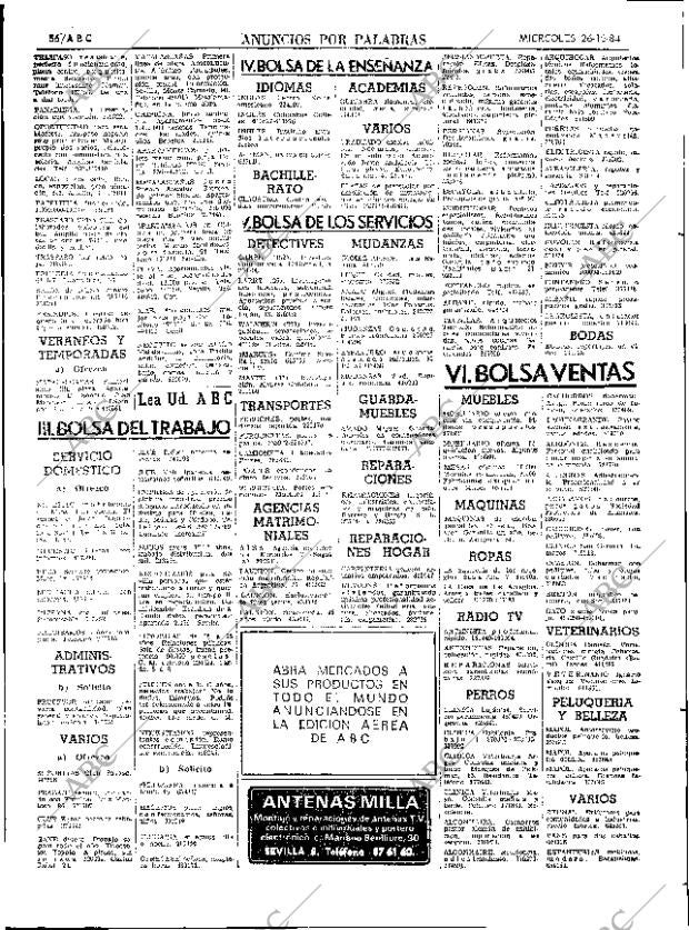 ABC SEVILLA 26-12-1984 página 56