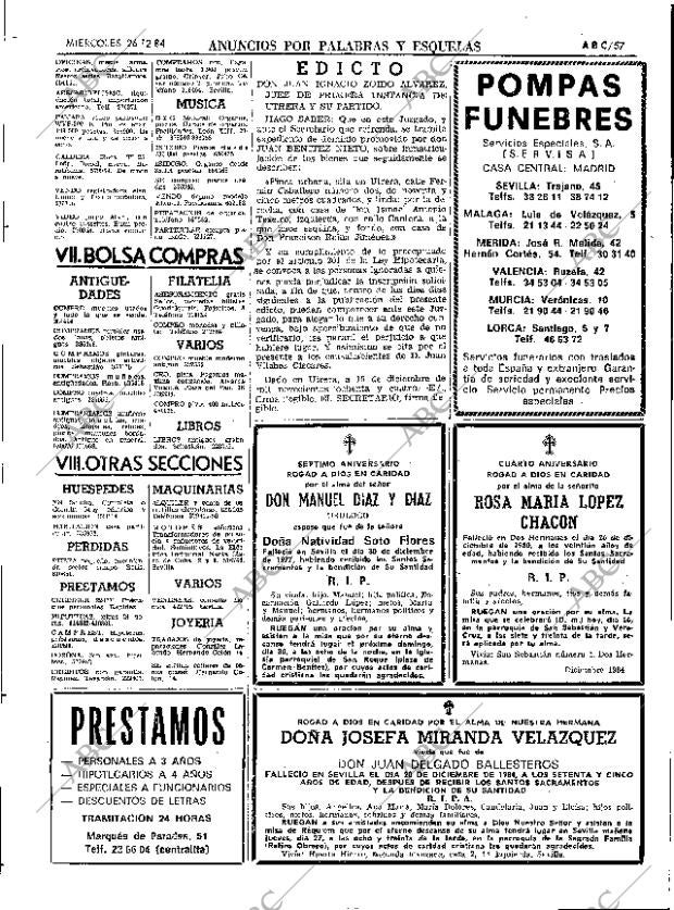 ABC SEVILLA 26-12-1984 página 57