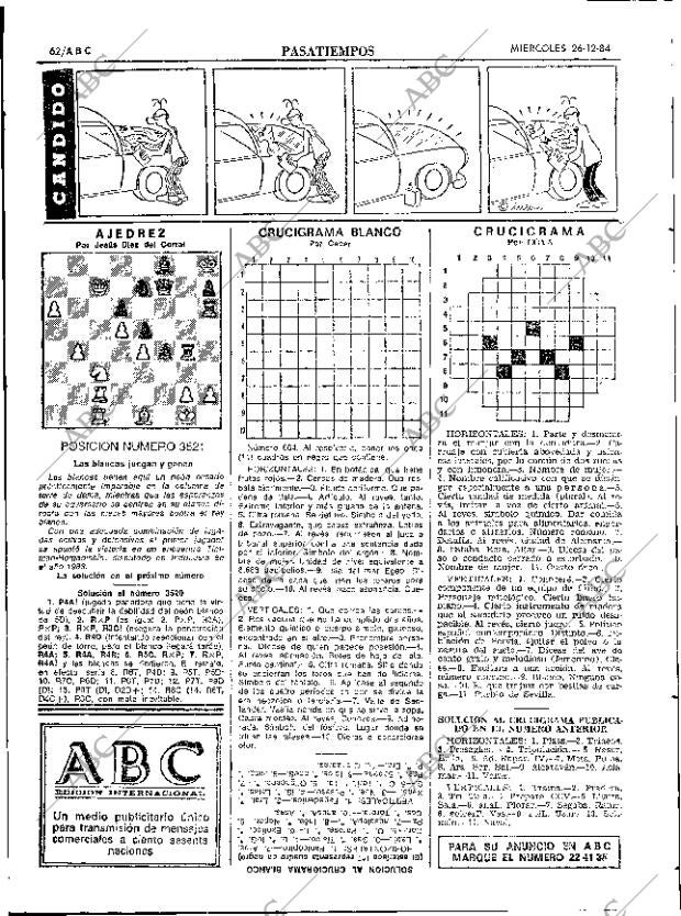ABC SEVILLA 26-12-1984 página 62