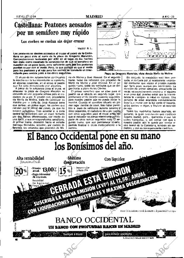 ABC MADRID 27-12-1984 página 33