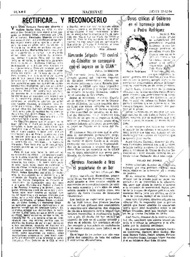ABC SEVILLA 27-12-1984 página 24