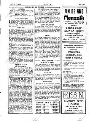 ABC SEVILLA 27-12-1984 página 43