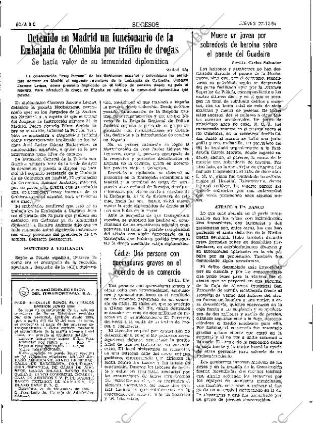 ABC SEVILLA 27-12-1984 página 50