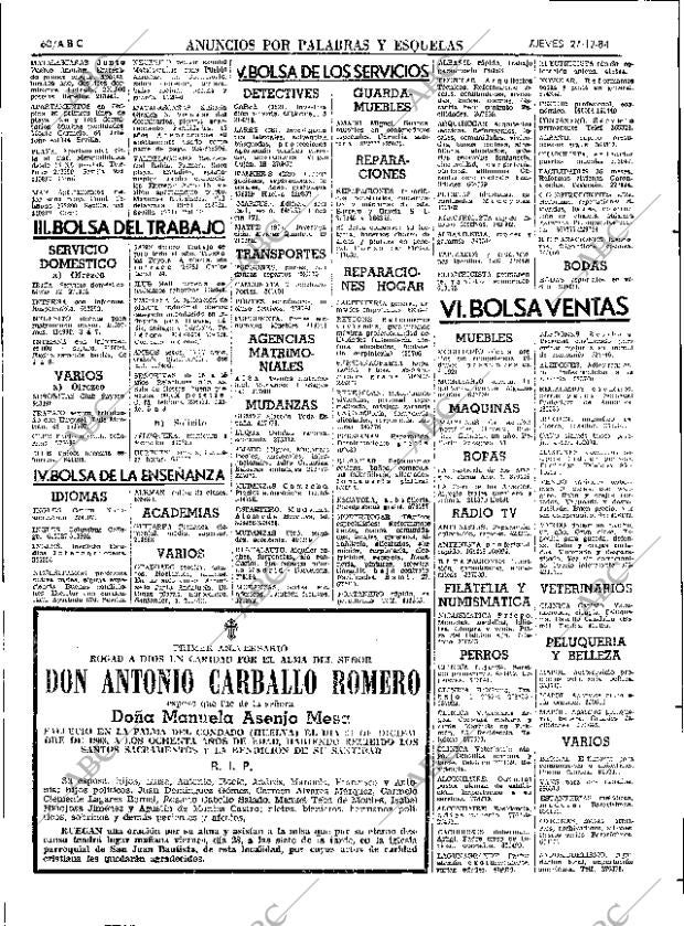 ABC SEVILLA 27-12-1984 página 60